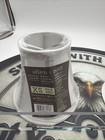 New Pair Of Allen   Roth Clip On Mini Lamp Shade White 3 25 x 5 25 x 5 - X2