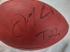 Danny Amendola And Julian Edelman Autographed Official Nfl Football