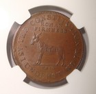 1833 Ht-70 I Take The Responsibility   Roman Firmness Hard Times Token Ngc Ms63