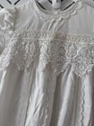 Vintage Jessica Mcclintock Victorian Style Baby Christening Baptism Gown 12m