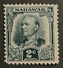 Travelstamps  1932 Sarawak Stamps Sg 92 - 2c Charles J  Brooke - Mint Mogh