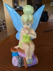  rare  Authentic  disney  Tinkerbell Ceramic Bank   nwob 