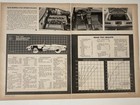 1971 Alfa Romeo 1750 Spider Veloce Print Ad Road Track Test