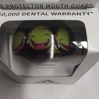 Adidas Lip Protector Mouth Guard W  Tether  Quad Vent Tech  Black green  Os