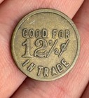 The Brunswick Saloon Geraldine Montana Trade Token