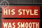 Vintage Burma-shave Roadside Sign Complete Set