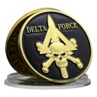 Us Delta Force Commemorative Medal 1775 Army Military Gold Plated Challenge Coin