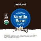 Nutricost Organic Madagascar Vanilla Bean Paste  8 Oz  - For Baking And Cooking