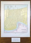 Vintage 1901 New Orleans La Map 11 x14    Old Antique Original French Quarter