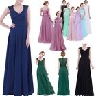 Women Chiffon Bridesmaid Dress  Formal Party Evening Prom Gown Wedding Dresswear