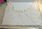 Vintage Antique Victorian Handmade Embroidered Lace Linen Collar Trim Floral 20s