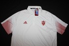 Adidas Men s Ncaa Indiana Hoosiers Ncaa Sideline Polo Shirt Nwt Size  Xl