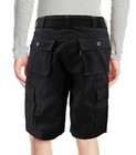 Levi s Men s Premium Cotton Cargo Shorts With Belt Relaxed Fit Black 36610-8083
