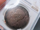 1933 Rev Of 1934 China Silver Junk Dollar  Ngc Au 55  L m-109a  Crusty Original