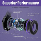 Stereo Gaming Headset For Ps4 Xbox One Pc Noise Cancelling Mic Led
