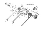 Polaris Torsion Spring  Left   375 77 Deg  For Snowmobile Models - 7041631-067