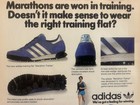 Adidas Marathon Trainer Ad               Marathons Are Won In Training     2