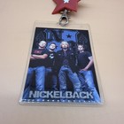 Nickelback 2006 Summer Tour Collectors Laminate W  Nickelback Lanyard And Star
