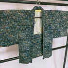 Japanese Kimono Robe Haori Dress Jacket Edo-komon The Trees Design 9130