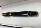 Montblanc Boheme Rouge Red Ruby Black gold Rollerball Pen  5096 - New  authentic
