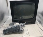 Vtg Panasonic Ctn-1361r 13  Color Tv Gamer Retro 1991 Remote   More Mint New Nib
