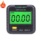 Magnetic Digital Level Box Lcd Angle Finder Protractor Inclinometer Bevel Gauge