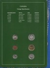 Coin Sets Of All Nations Canada All 1988 But 50 Cents 1986 Unc 88 6 7
