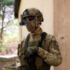 7x Zoom Head Mounted Night Vision Monocular Goggles 350m Range For Camping