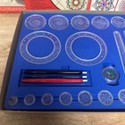 Vintage 1967 Kenner Original  401 Spirograph Red Box Blue Tray Nearly Complete