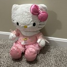 Hello Kitty Build A Bear Plush Original Pink Heart Bow With Dress