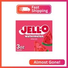 Jell-o Watermelon Gelatin Mix 3 Ounce Box  pack Of 6 