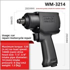 Pneumatic Mini Wind Cannon  Powerful Pneumatic Wrench  Auto Repair Wind Cannon