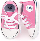 Unisex Baby Boys Girls Shoes  Newborn Infant Non-slip Canvas Denim High Top Snea