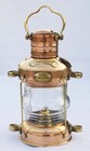 Antique Anchor Oil Lamp Brass   Copper Nautical Maritime Ship Lantern Boat Light