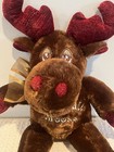 Dan Dee Chocolate Moose Stuffed Plush Animal 11    Tall Collector   s Choice Pellets