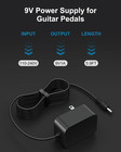 9v Power Supply For Guitar Pedals compatible With Boss Psa Adapter 9v Dc For Ped