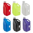 Speedway Black 5 Gal  Two Handle Plastic Utility Jug  22 X 10 5 