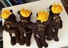 Mlb Salvino s Bamm Beano s Lot Of 4 Ruth maris mcgwire sosa 8  Plush Beanie Bear