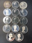 Lot Of 14 Uncirculated Canadian Silver Dollars 1971-1984 50  Silver -some Proofs