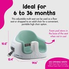 Bumbo 3-in-1 Booster Seat high Chair For Babies And Toddlers  Hemlock