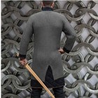 9 Mm Flat Chain-mail Hauberk     Medieval Reenactment  Full Sleeve Shirt
