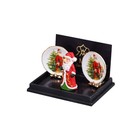 Miniature Dollhouse 1 12 Scale Reutter Christmas Santa Mantle Set - 1 897 5