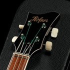 Hofner Hct-500 2 Sunburst Used Spruce Top Maple Side back Body W hard Case