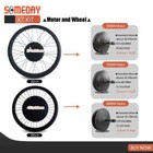 Snow Fat Tire E-bike Conversion Kit 1000w 1500w 3000w Front Rear Wheel Hub Motor