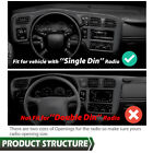 Dark Gray Dash Trim Bezel Fit For 1998-2004 Blazer Jimmy Sonoma S10 Bravada New