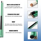 58  2-piece 20oz Fiberglass Graphite Composite Billiard House bar Pool Cue Stick