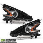 For 2009-2020 Nissan 370z Hid xenon Black Projector Headlights Pair Left right