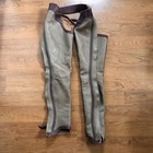 Journeymen Saddlers Full Chaps Womens English Riding Brown Calf Leather Usa Xs s