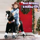 Ponycycle Ride On Horse Black Pony Toy For Kids Toddler 3-4yrs Ux326 Minimal Use