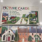 Vintage Pat Albeck Picture Cards- Designed For The National Trust Rare 4 Scenes